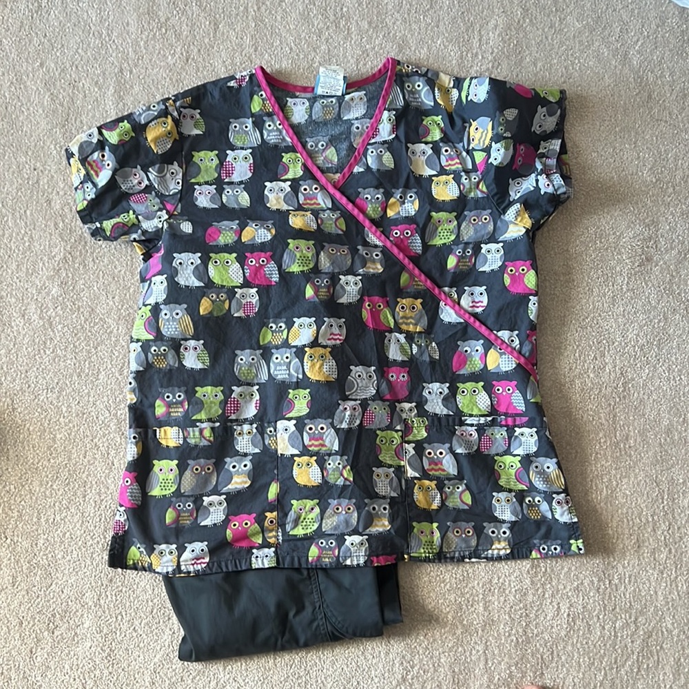 Owl scrubs